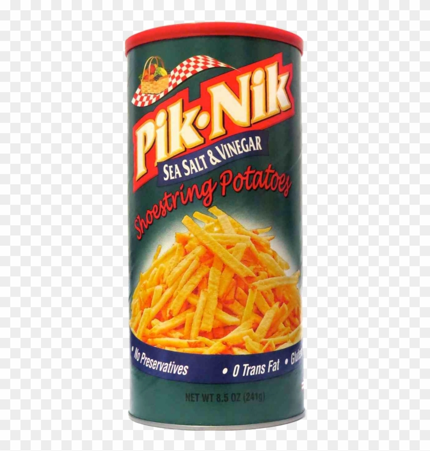 Pik Nik Sea Salt & Vinegar Potato Sticks - Junk Food Clipart #3982695