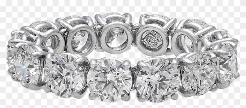 Ctw Flexible Diamond Band - Platinum Clipart #3982761