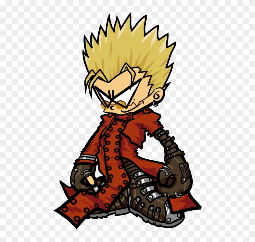 Vash The Stampede From Trigun - Trigun Vash Transparency Clipart #3983149