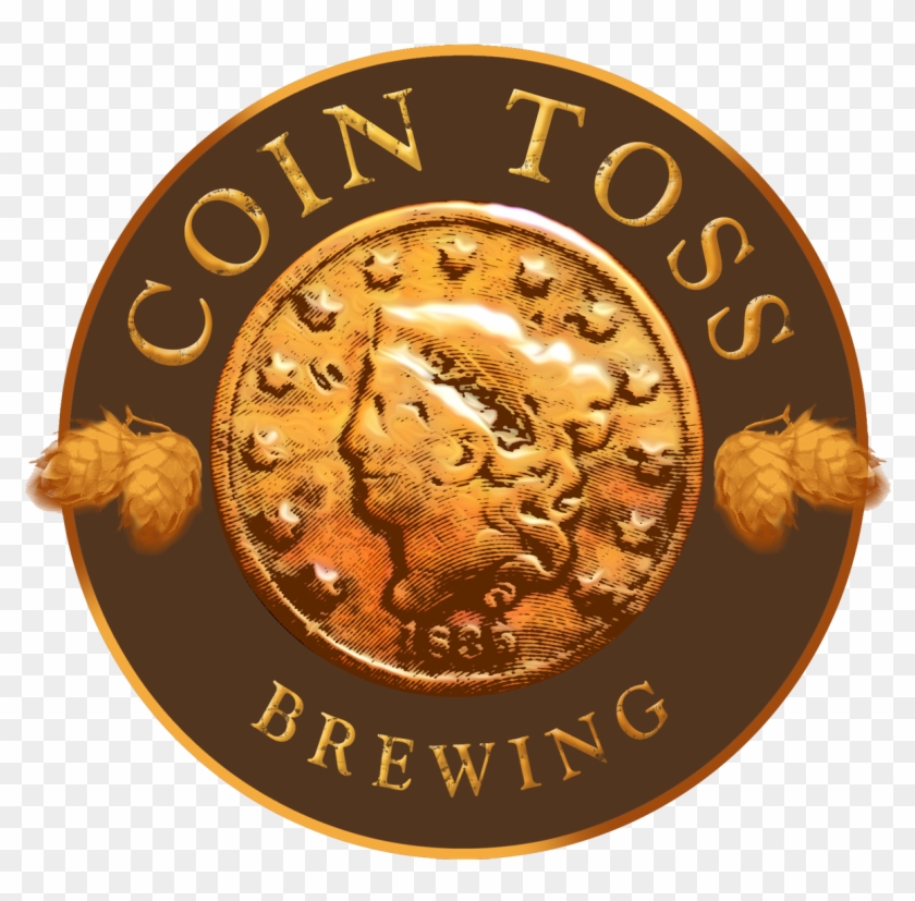 Celebrates 1st Anniversary March - Coin Toss Brewing Logo Clipart