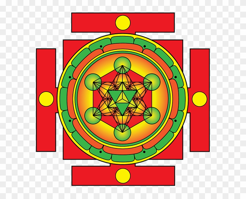 Click And Drag To Re-position The Image, If Desired - Metatron Clipart