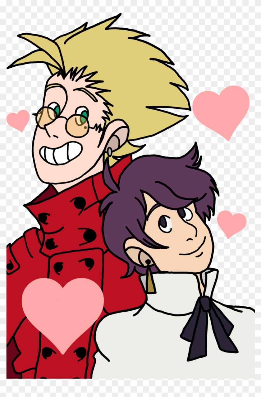 Trigun Meryl Love Vash Clipart