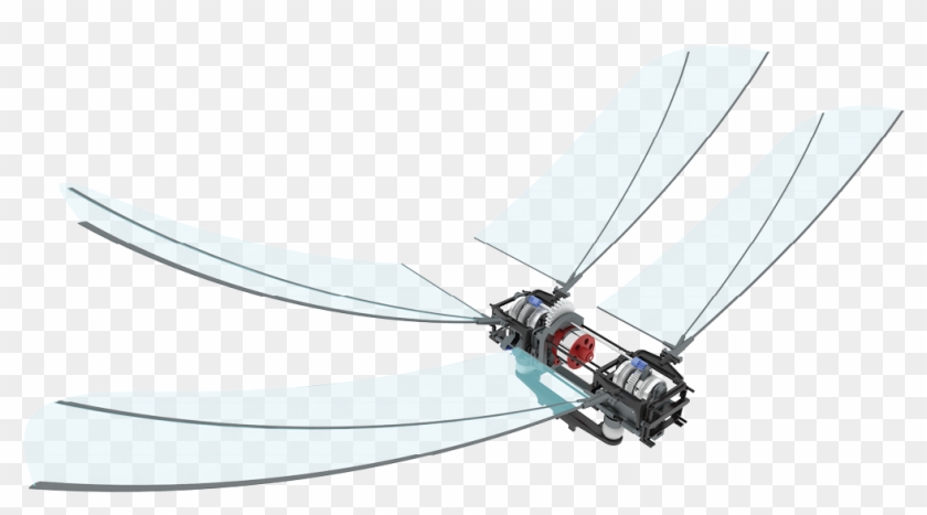 And These Insect-sized Drones Can Be Used For More - Radio-controlled Aircraft Clipart