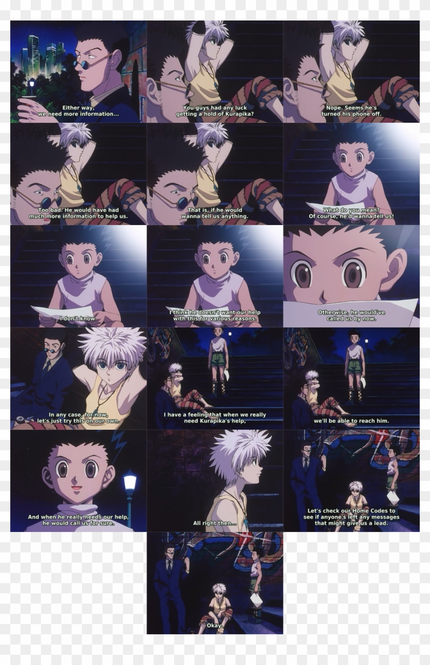 Planning The Next Move And Gon Decision To Use His - Collage Clipart #3984329