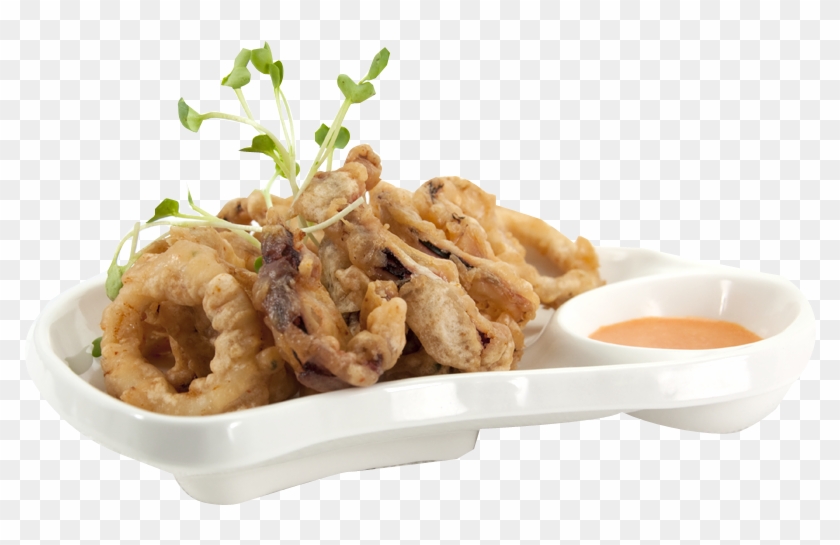 Tempura Ice Cream - Tempura Calamari Png Clipart #3984535