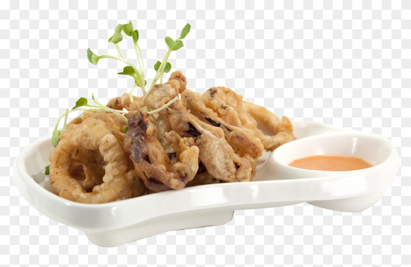 Tempura Ice Cream - Tempura Calamari Png Clipart