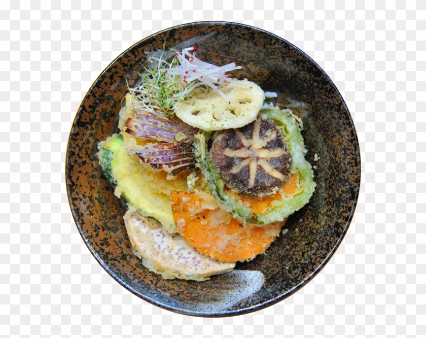 Vegetable Tempura Don - Kasuzuke Clipart