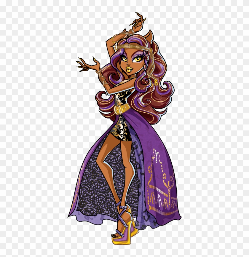 Clawdeen Wolf 13 Wishes Clipart #3984908