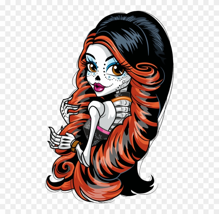 Skelita Calavera Monster High Clipart