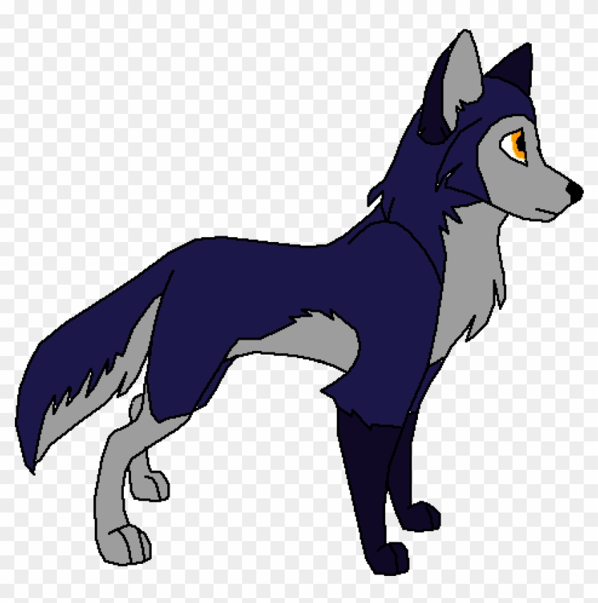 Pixilart My By - Female Wolf Cartoon Png Clipart