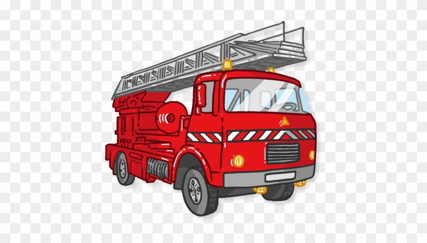 Firefighter Clipart Ladder - Fire Tools Equipment And Apparatus - Png Download #3985571