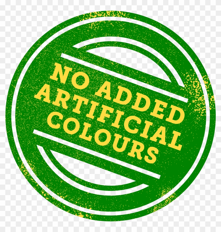 Badge - No Artificial Colours Logo Clipart