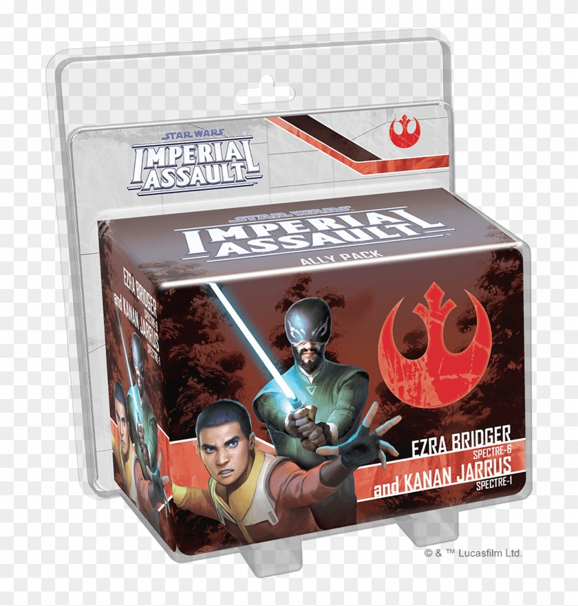 Imperial Assault Ezra Bridger And Kanan Jarrus Ally - Star Wars Imperial Assault Ezra Bridger And Kanan Jarrus Clipart