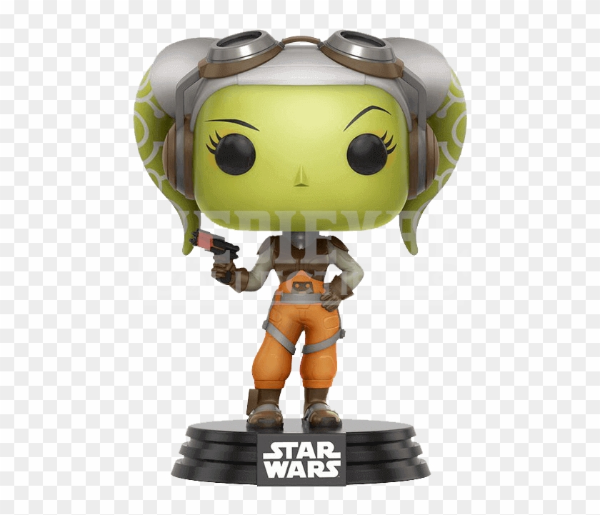 Star Wars Rebels Hera Syndulla Pop Bobblehead - Star Wars Rebels Funko Pop Clipart