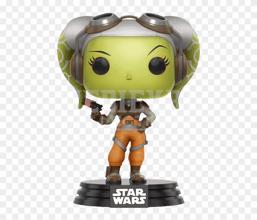 Star Wars Rebels Hera Syndulla Pop Bobblehead - Star Wars Rebels Funko Pop Clipart #3986003