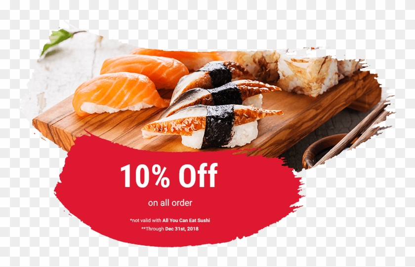 Roll Rang From The Basic California Roll And Shrimp - Аппетитная Картинка Ролл Clipart
