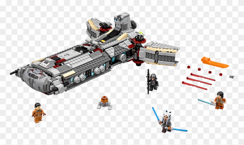 Rebel Combat Frigate - Lego Star Wars Rebel Frigate Clipart #3986334