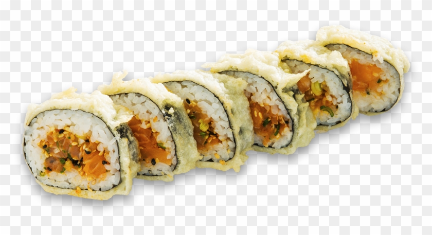 Spicy Salmon Tempura Maki - California Roll Clipart #3986515