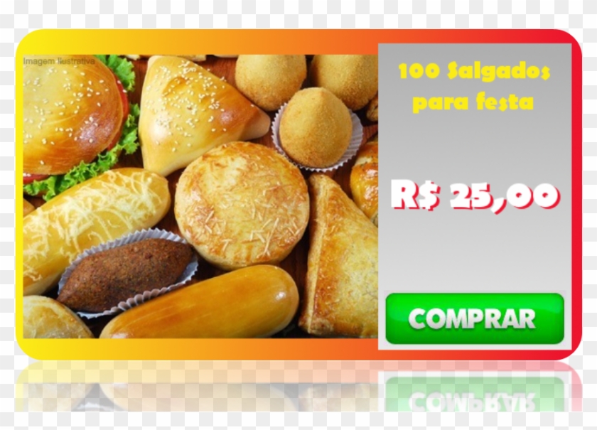 100 Mini Esfihas Assadas Pronta Para Consumo - Outdoor Clipart #3986975