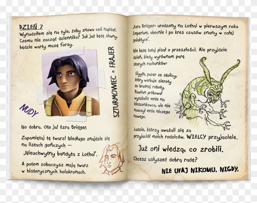 Star Wars Rebelianci™ - Book Clipart #3987079