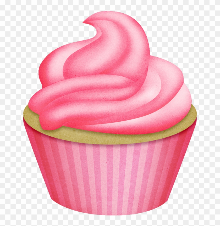 Cookie Clipart Dessert - Pink Food Clip Art - Png Download