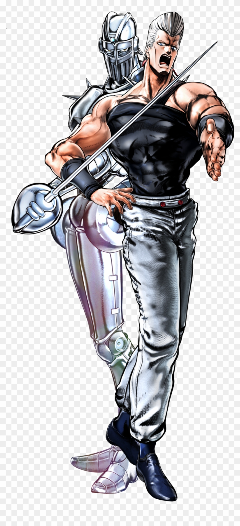 Polnareff - Polnareff Eyes Of Heaven Clipart