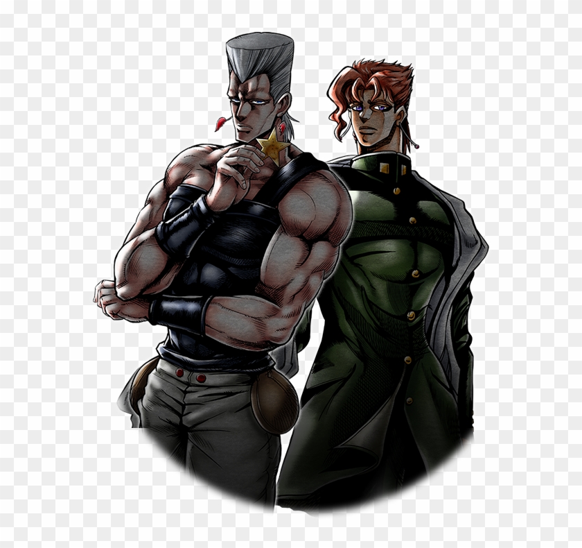 Unit Jean Pierre Polnareff And Noriaki Kakyoin - Polnareff X Kakyoin Clipart