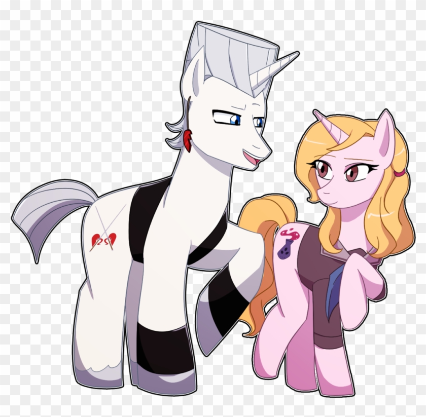 Mlp Unicorn Polnareff And Naomi] - Cartoon Clipart #3987954