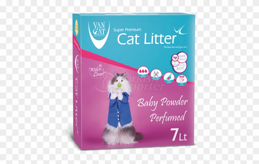 Cat Litter -baby Powder Perfumed - One Cat Kedi Kumu Clipart