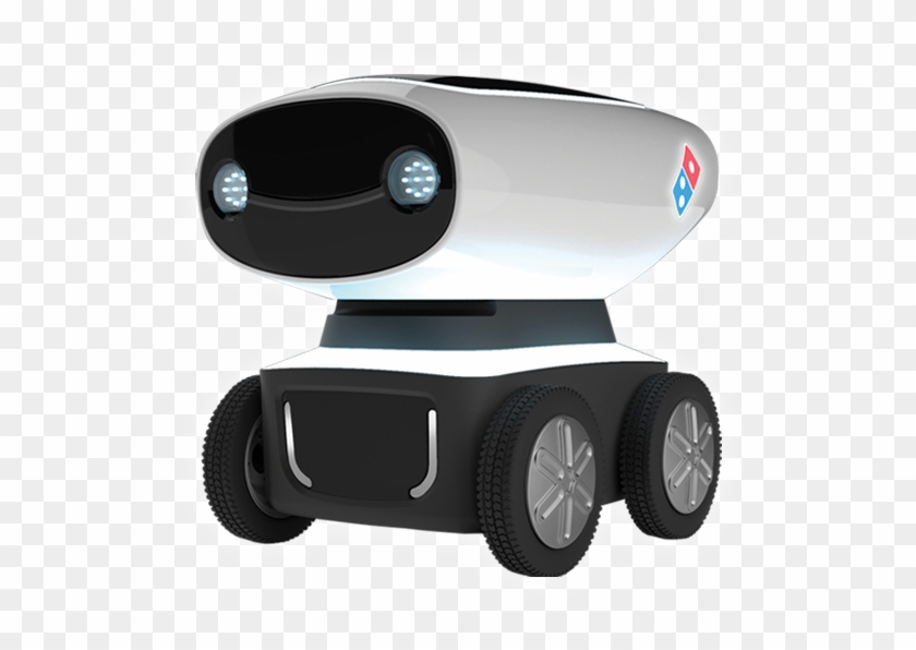 He's Our Newest Recruit To The Domino's Family - Dominos Delivery Robot Clipart #3988501