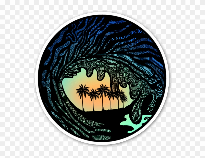 Zen Wave - Circle Clipart