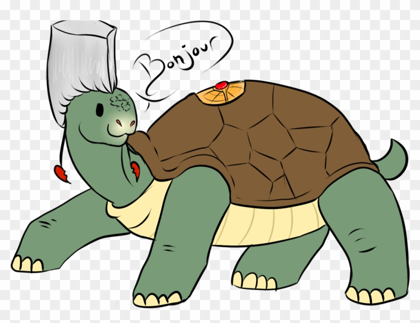“honhonhon, Bonjour” Tortoise Polnareff Is Ready To - Jean Pierre Polnareff Turtle Clipart