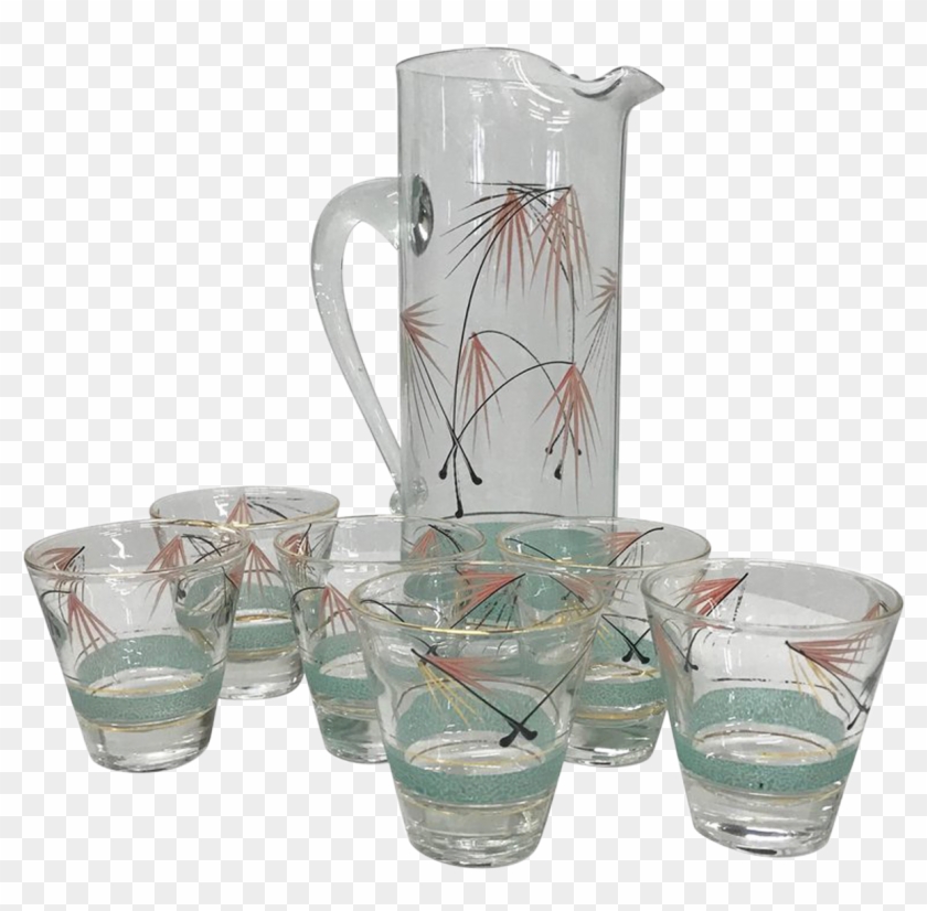 Add A Splash Of Retro Style With This Charming Pitcher - Ceramic Clipart