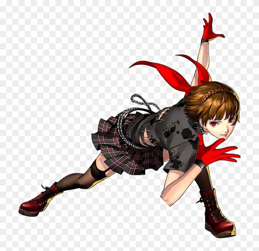 Imagewill - Persona 5 Dancing Makoto Clipart #3988989