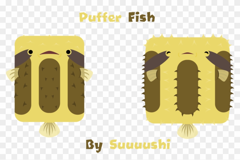 Competition[competition] Puffer Fish - Illustration Clipart