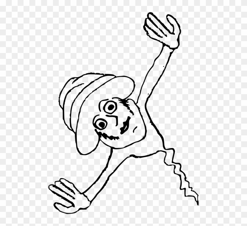 Genie Aladdin Drawing Computer Icons Black And White - Clip Art - Png Download #3989322