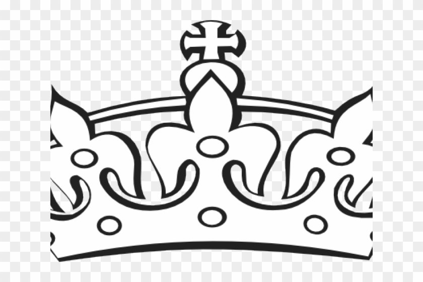 Clip Art Royalty - King Crown Clipart Black And White - Png Download #3989476