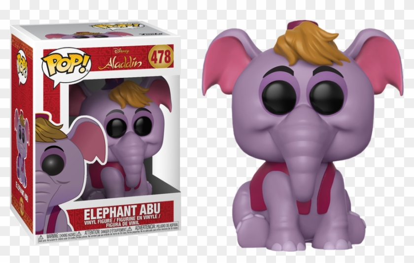 Funko Pop Vinyl - Aladdin Elephant Abu Pop Clipart