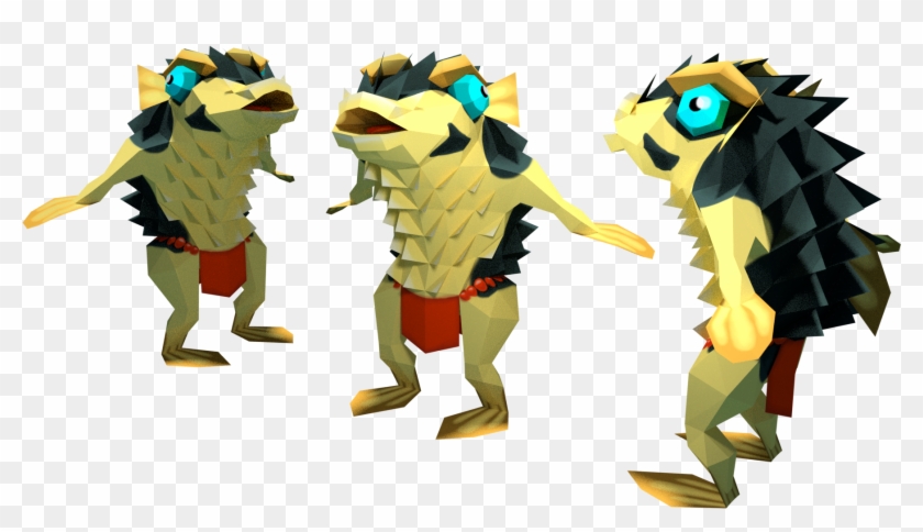 Isn't He A Cute Puffer Fish - Runner Enemy Animation Clipart