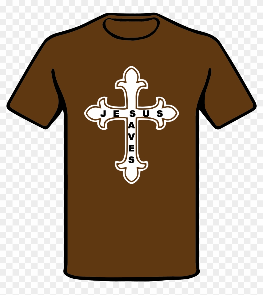 Jesus Saves - T-shirt Clipart #3989722