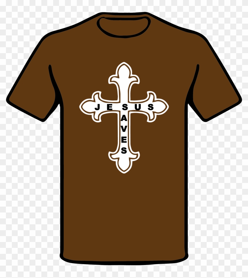Jesus Saves - T-shirt Clipart