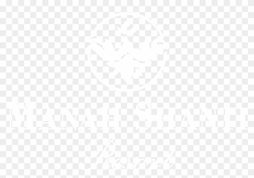 Manah Shanti Resort - Johns Hopkins Logo White Clipart