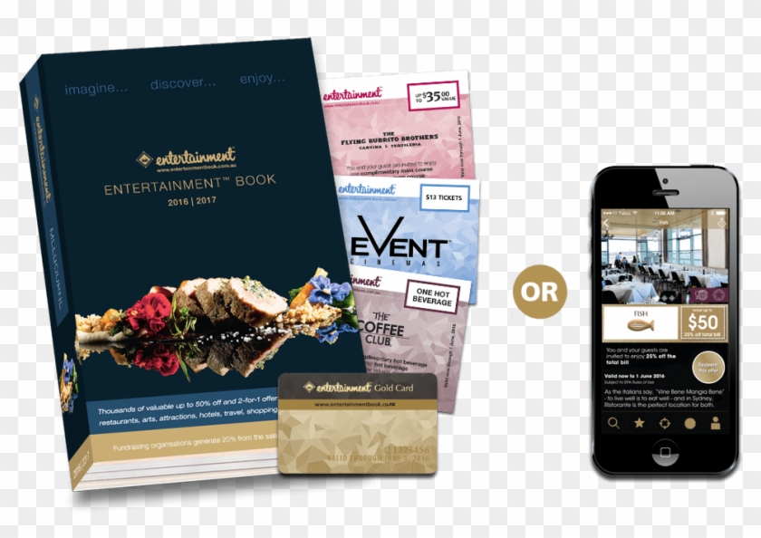 Entertainment Books - Entertainment Book 2017 Sydney Clipart