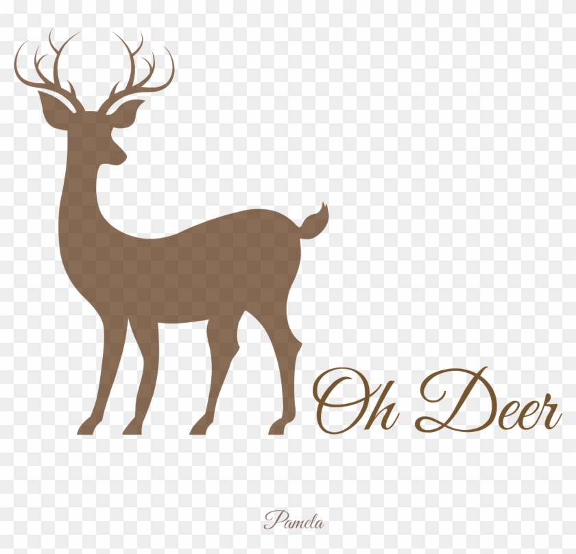 Winter Cabin, Christmas Time, Deer, Cottages, Le Chalet, - Make It A December To Remember Png Clipart #3990250