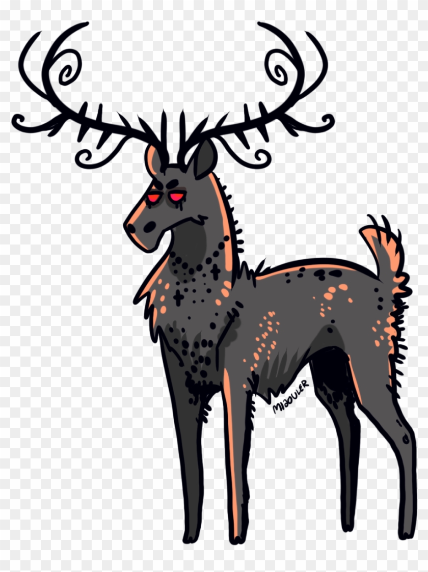 Spoiler - Background - Reindeer Clipart #3990313