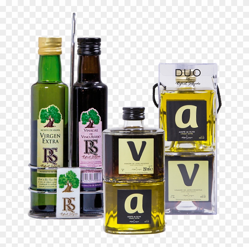 Extra Virgin Olive Oil On The Table - Glass Bottle Clipart