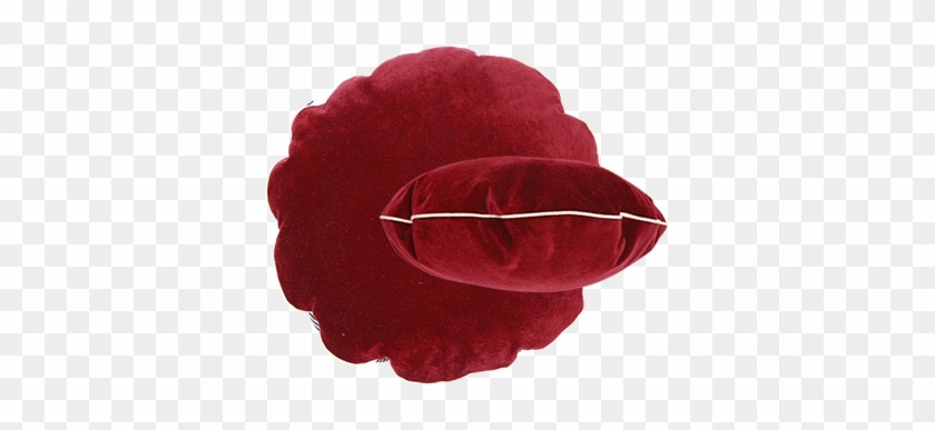 Burgundy Puci Cushion - Rose Clipart