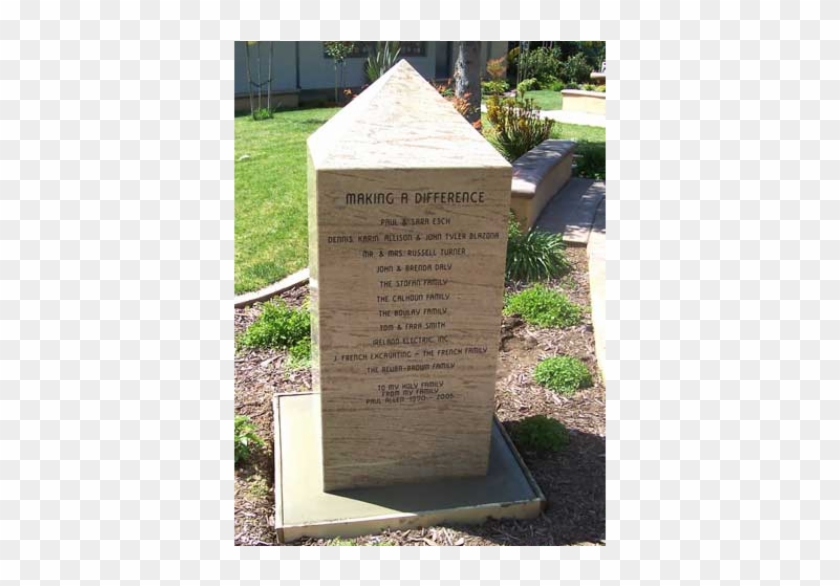 Donor Pedestal - Memorial Clipart