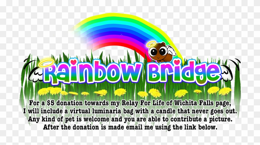 Rainbow Bridge Virtual Luminaria Ceremony - Graphic Design Clipart #3991762