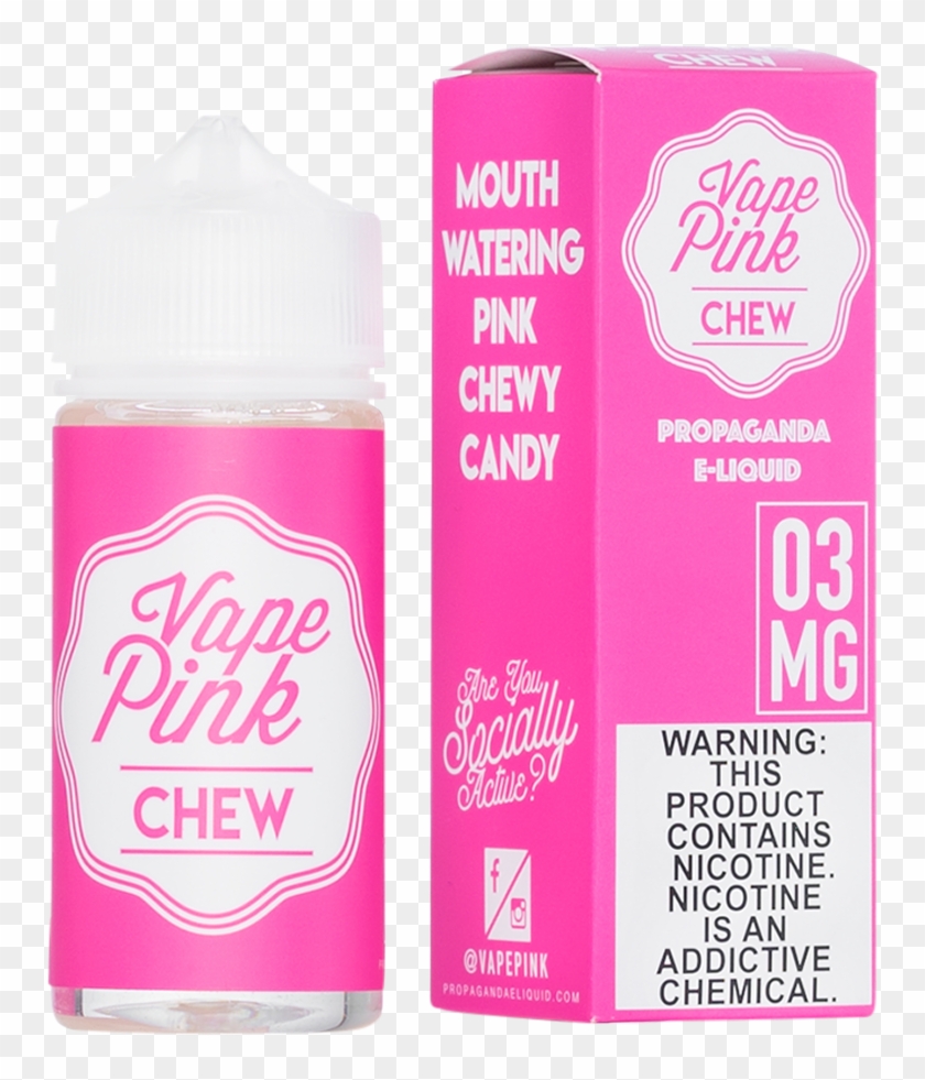 Vape Pink Chew - Plastic Bottle Clipart #3992010